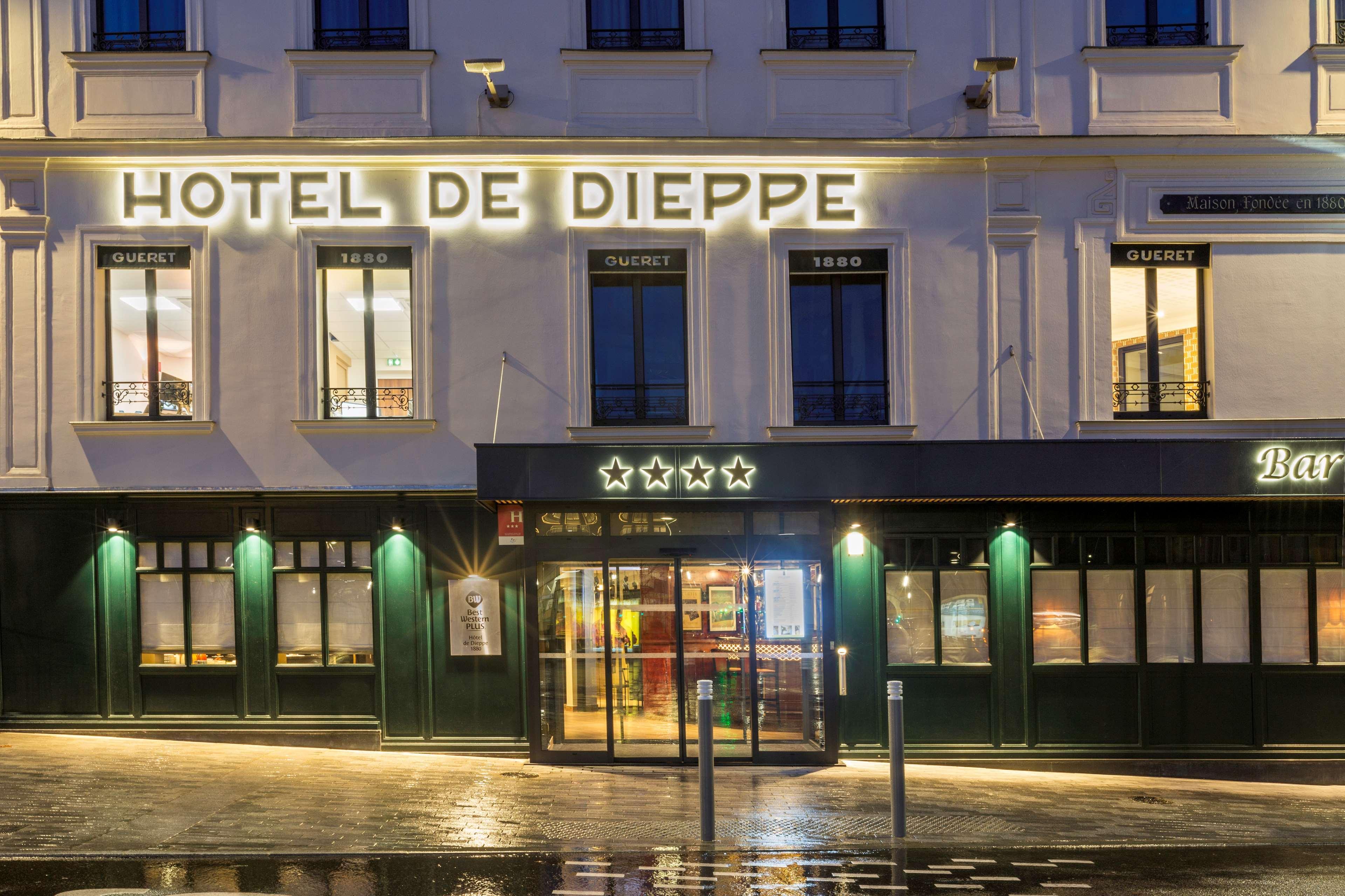 Best Western Plus Hotel De Dieppe 1880 Rouen Esterno foto